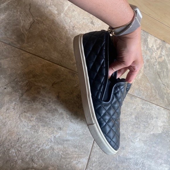 Black Slip on Sneakers for women - Picture 3 of 3